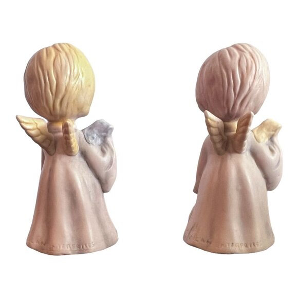 VTG DUNCAN 1980 11 Piece Porcelain Nativity Set Mary Joseph Baby Jesus Christmas - Picture 6 of 15